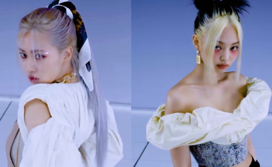 Rosé và Jennie của BLACKPINK đầy mê hoặc trong teaser MV mới