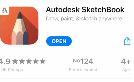 Thỏa mãn đam mê hội họa với ứng dụng SketchBook