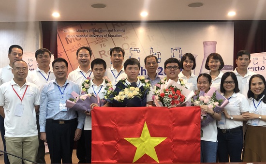 Tuyển Olympic Hóa học Việt Nam giành kết quả cao nhất từ trước đến nay