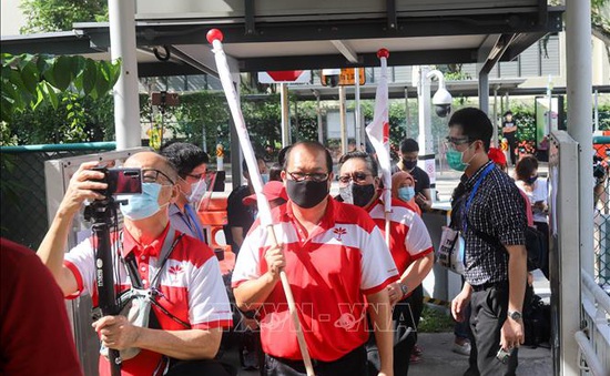 "Nóng" hoạt động tranh cử tại Singapore