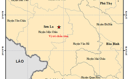 Lại xảy ra động đất ở Mộc Châu - Sơn La