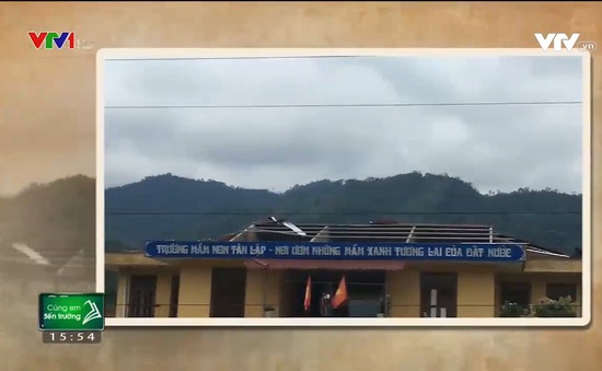 Hỗ trợ trường học vùng cao Hà Giang sau mưa lũ
