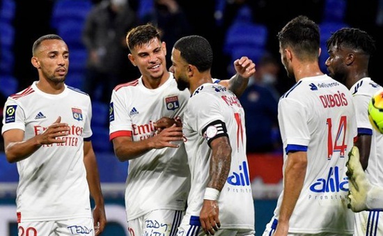 Lyon 4-1 Dijon: Memphis Depay lập hat-trick, Lyon ngược dòng thắng tưng bừng
