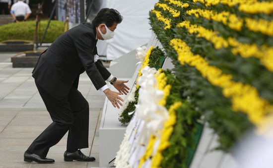 Nhật Bản tưởng niệm 75 năm vụ ném bom nguyên tử ở Hiroshima