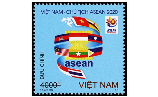 Phát hành bộ tem “Việt Nam Chào mừng năm ASEAN”