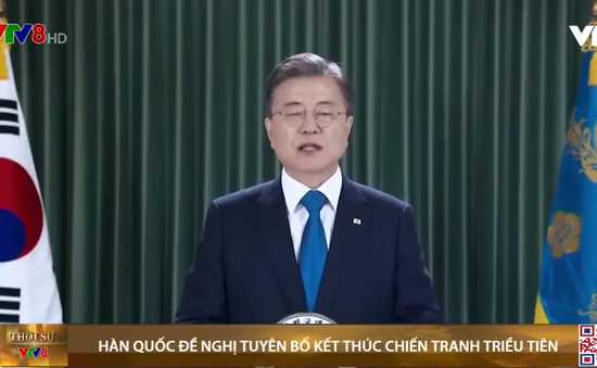 Tổng thống Hàn Quốc kêu gọi quốc tế ủng hộ chấm dứt chiến tranh Triều Tiên