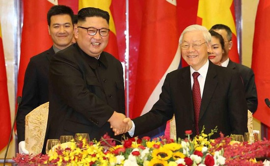 Tổng Bí thư, Chủ tịch nước Nguyễn Phú Trọng gửi điện mừng Tổng Bí thư Đảng Lao động Triều Tiên Kim Jong-un
