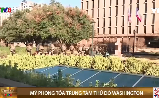 Mỹ phong tỏa trung tâm thủ đô Washington