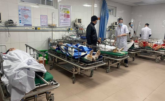 Nghệ An: Đứt thang thi công công trình, nhiều công nhân bị thương nặng