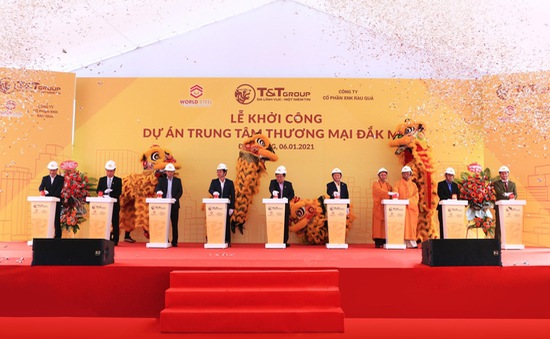 T&T và WorldSteel Group khởi công xây dựng trung tâm thương mại tại Đắk Nông