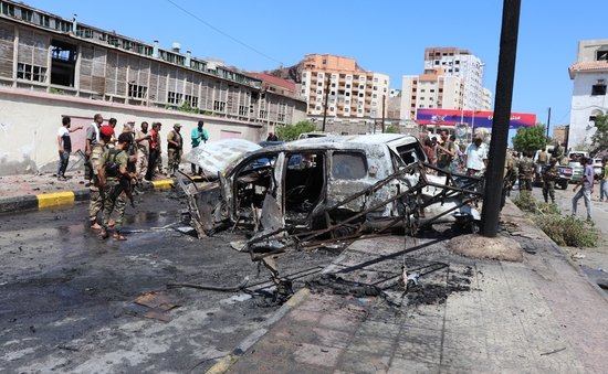 Đánh bom xe nhằm vào các quan chức cấp cao ở Yemen, 6 người thiệt mạng