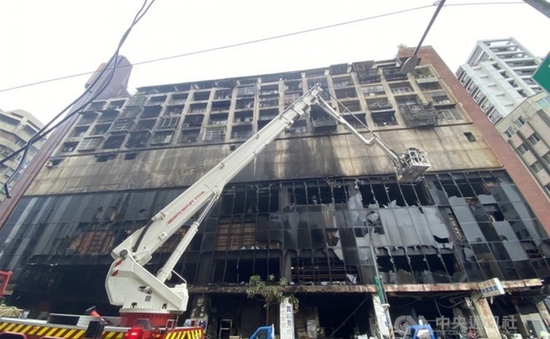 Cháy dữ dội chung cư cao tầng ở Đài Loan (Trung Quốc), ít nhất 46 người thiệt mạng
