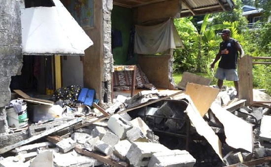Động đất mạnh 6,6 độ tấn công Buala, quần đảo Solomon