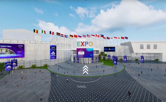 Ấn tượng sân khấu thực tế ảo tại khai mạc triển lãm Internet Expo 2021