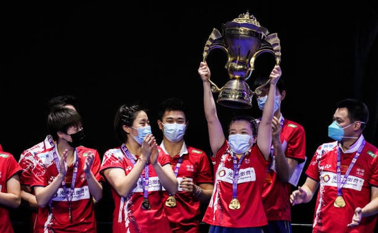 ĐT cầu lông Trung Quốc bảo vệ thành công chức vô địch Sudirman Cup