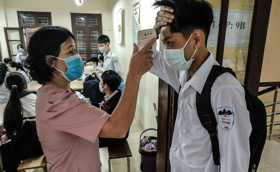 Hà Nội: Đảm bảo an toàn sau 1 tuần học trực tiếp tại huyện Ba Vì
