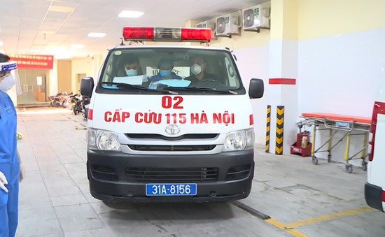 Cấp cứu 115 Hà Nội: Số lượt xe đáp ứng yêu cầu cấp cứu đạt trên 90%