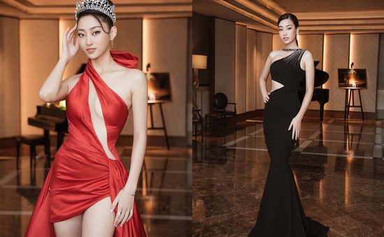 Thảm đỏ Miss World Vietnam 2022: Cặp Hoa hậu "song Linh" diện đầm cắt xẻ cuốn hút