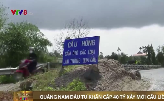 Quảng Nam đầu tư 40 tỉ đồng xây lại cầu Liêu sau 2 năm hư hỏng