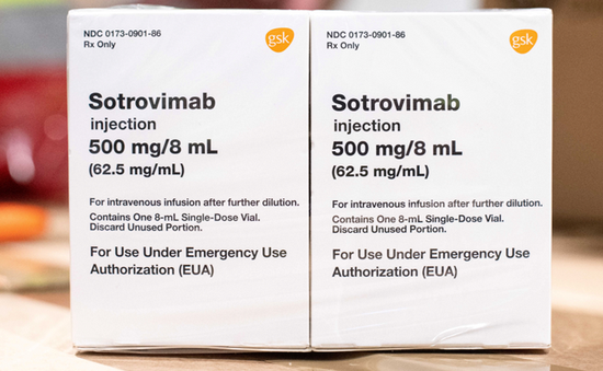 Anh phê duyệt thuốc Sotrovimab có thể hiệu quả đối với biến thể Omicron