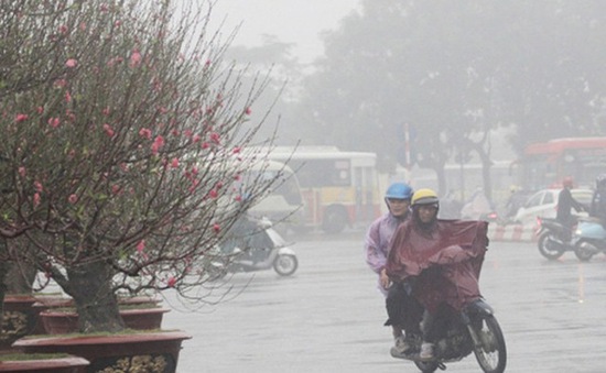 Không khí lạnh tràn về, miền Bắc trở mưa sau kỳ nghỉ Tết Nguyên đán