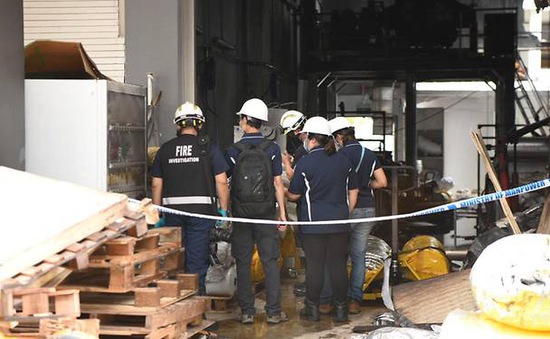 Nổ tại khu công nghiệp ở Singapore, 3 công nhân thiệt mạng, 5 người nguy kịch