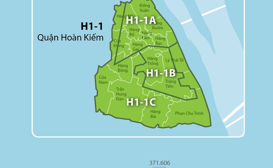 [INFOGRAPHIC] 6 đồ án quy hoạch phân khu nội đô lịch sử tại Hà Nội