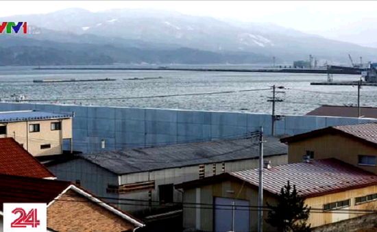 Tường chắn sóng cao 12m -  tấm khiên khổng lồ xua tan nỗi lo về sóng thần ở Nhật Bản