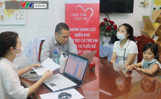 1.600 trẻ tại Bắc Ninh được khám sàng lọc tim bẩm sinh miễn phí