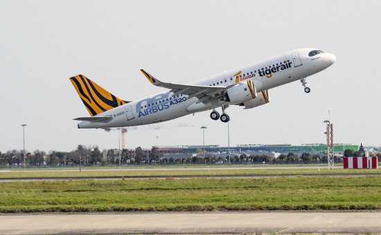 Tigerair Taiwan đón chiếc A320neo đầu tiên