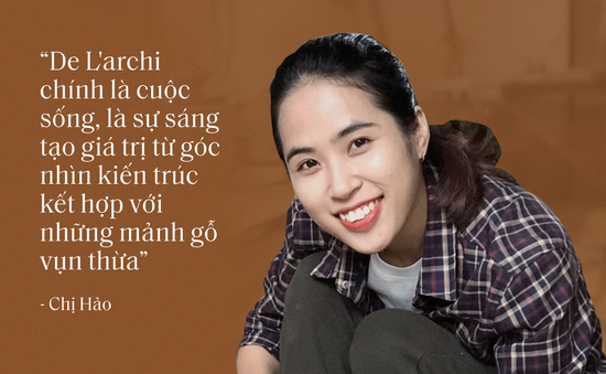 "Cô thợ mộc" Nguyễn Thị Hảo: Sáng tạo là sự sẻ chia