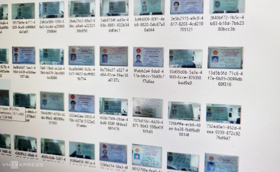 Hàng nghìn chứng minh nhân dân của người Việt bị rao bán trên mạng