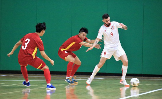 ĐT futsal Việt Nam 0-0 ĐT futsal Lebanon: Trận hòa kịch tính