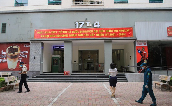 Hà Nội phong tỏa tạm thời tòa nhà 17T4 Khu đô thị Trung Hòa - Nhân Chính