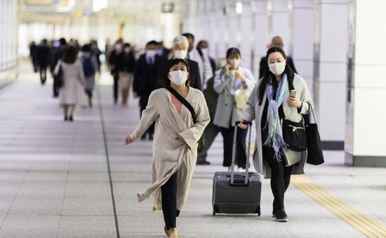 Nhật Bản ghi nhận số ca nhiễm mới cao nhất trong 4 tháng qua