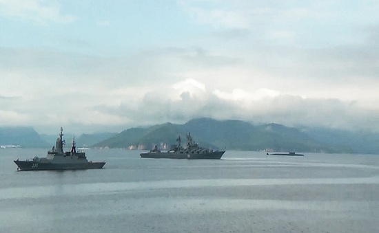 Hải quân Nga tập trận quy mô lớn ở khu vực Thái Bình Dương