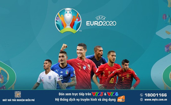 Tâm điểm thể thao hè 2021 - Cùng MyTV “lăn” theo trái bóng “Uniforia” của UEFA EURO 2020