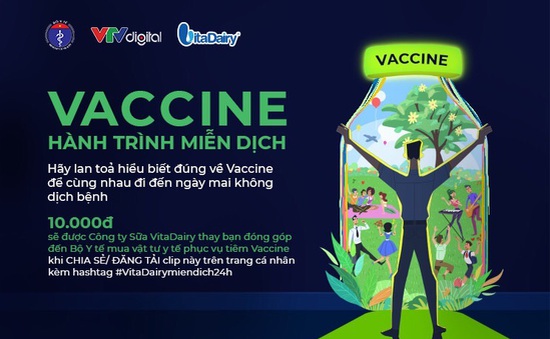 Bộ Y tế phát động chương trình "Vaccine - Hành trình miễn dịch"
