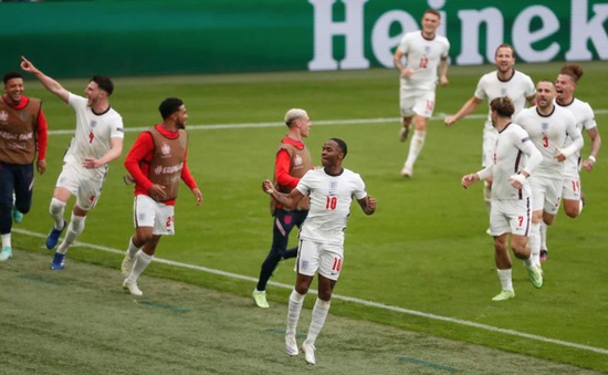Anh 2-0 Đức: Sterling và Kane lập công đưa "Tam sư" vào tứ kết UEFA EURO 2020