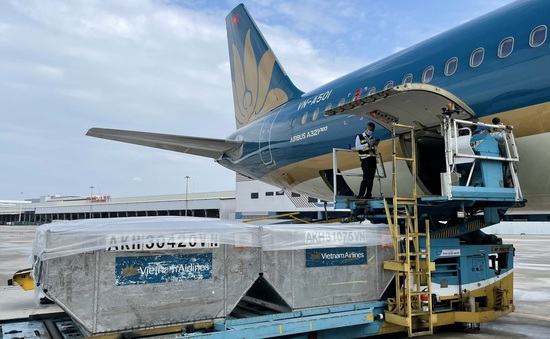 Vietnam Airlines huy động mọi nguồn lực vận chuyển vật tư y tế tiếp sức chống dịch