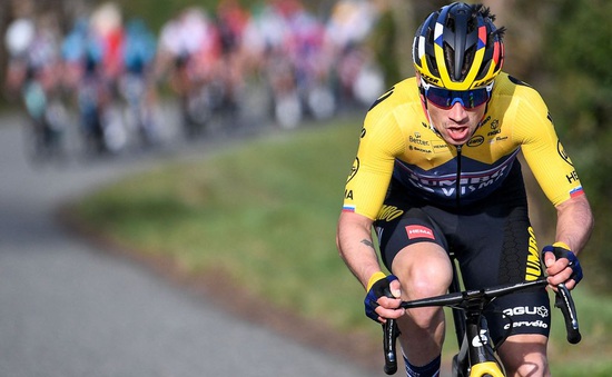 Primoz Roglic nói lời chia tay Tour de France 2021