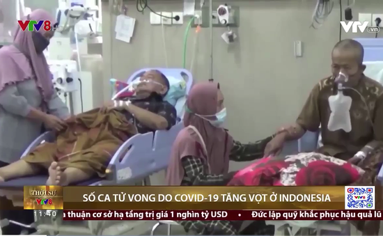 Số ca tử vong do COVID-19 tăng vọt ở Indonesia