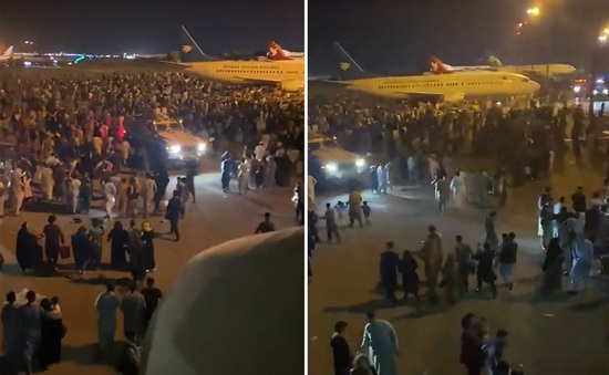 Chính phủ Afghanistan sụp đổ, sân bay thủ đô Kabul hỗn loạn vì dòng người di tản