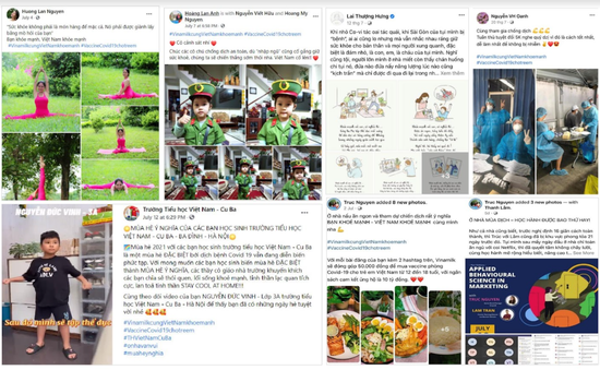 Tinh thần “Bạn khỏe mạnh, Việt Nam khỏe mạnh” lan tỏa khắp mạng xã hội, truyền năng lượng tích cực