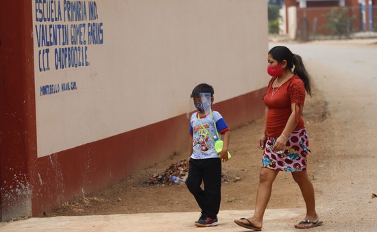 Trên 25 triệu học sinh các cấp ở Mexico trở lại trường học