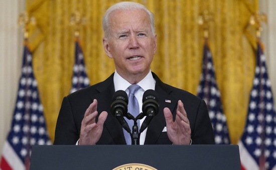 Tổng thống Biden tuyên bố Mỹ hoàn tất rút quân khỏi Afghanistan