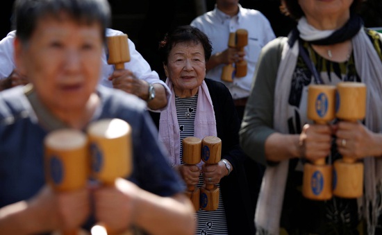 Nhật Bản có số người cao tuổi ở mức kỷ lục