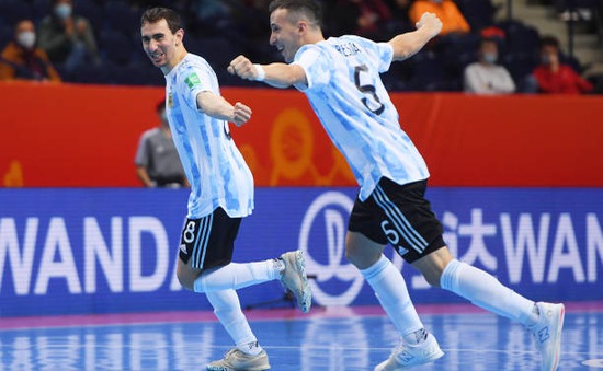 KT | ĐT Argentina 6-1 ĐT Paraguay: Ngược dòng ngoạn mục! | Vòng 1/8 FIFA Futsal World Cup Lithuania 2021™