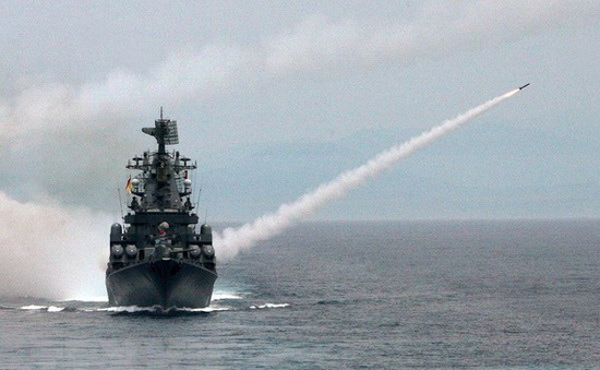 Nga diễn tập tấn công bằng tên lửa Bastion trên Biển Đen