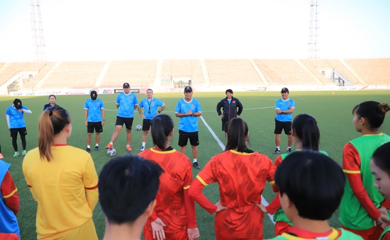 ĐT Nữ Việt Nam hướng đến trận đấu gặp chủ nhà Tajikistan